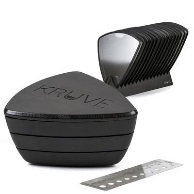 Kruve Sifter Plus Grind with 15 Sieves and Stand - Limited Black Edition KVS2002Plus- BE