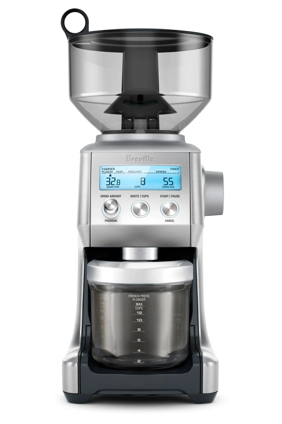 Breville - Dynamic Duo - Dual Boiler Semi Automatic Espresso Machine and Smart Grinder Pro - BEP920BSS