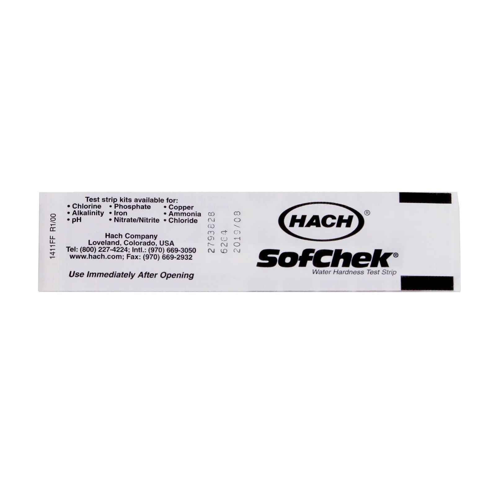 Softchek - Hach - Water Hardness Test Strips 1-Pack