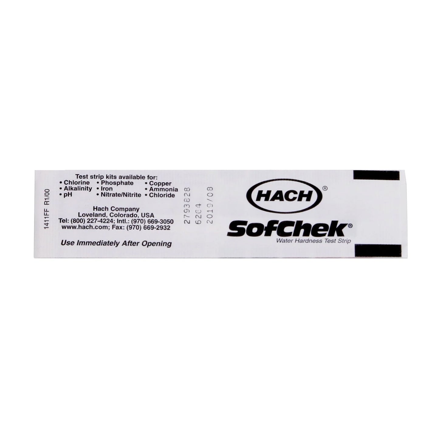 Softchek - Hach - Water Hardness Test Strips 1-Pack