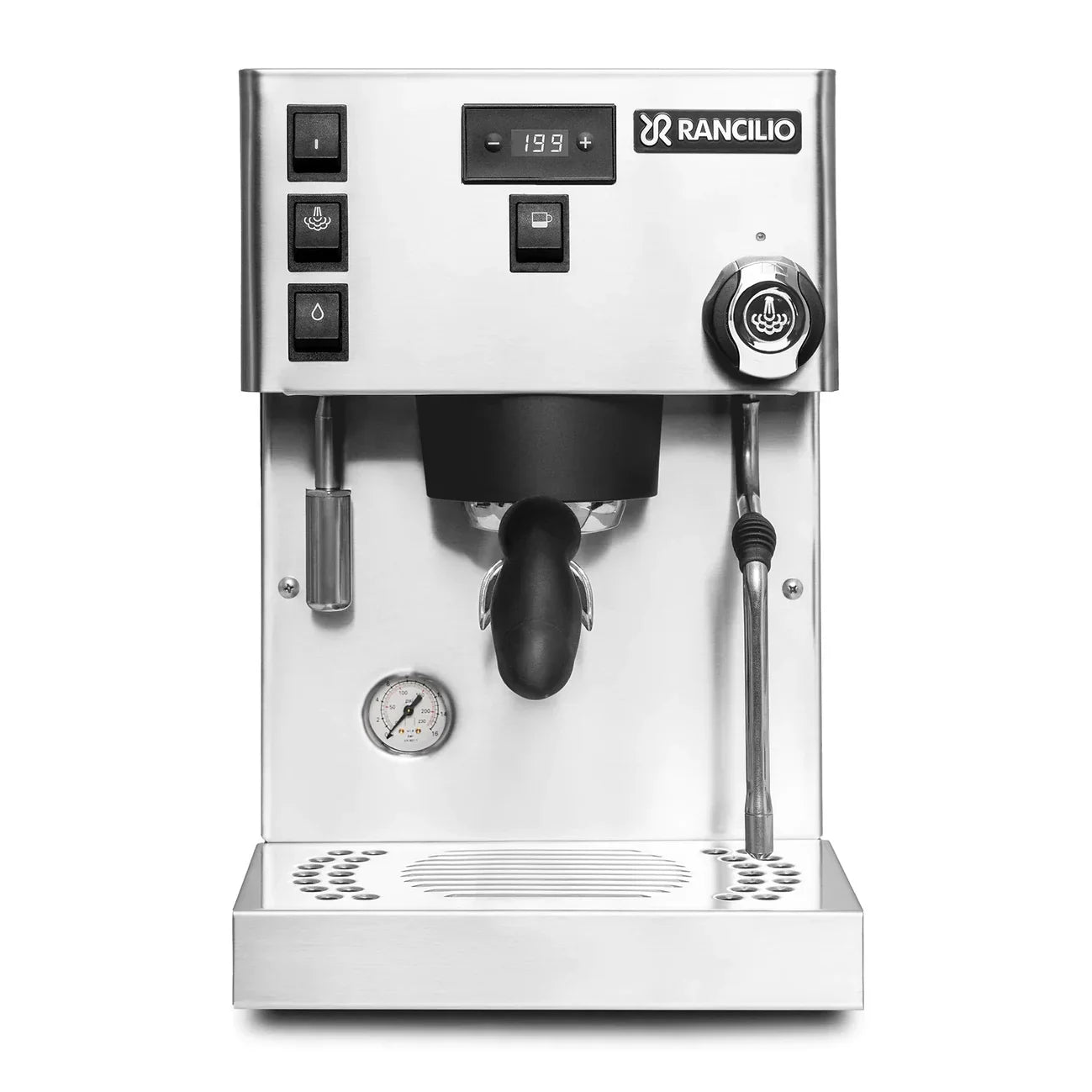 Rancilio - Silvia Pro X Dual Boiler PID Espresso Machine - Stainless Steel - HSD-SILVIA-PRO-X-SS