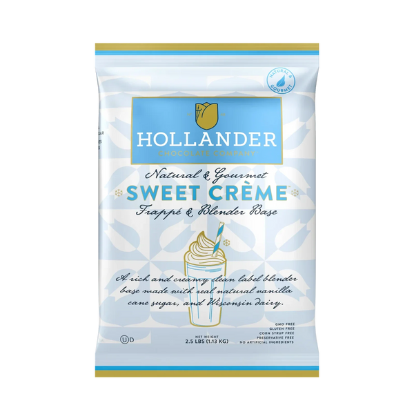 Hollander Frappe - Sweet Creme Base Powder - 2.5lbs/ 1.13kg Bag (EXP AUG/2026)