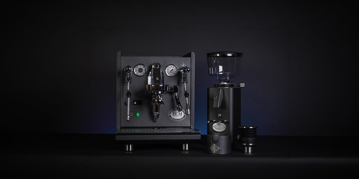ECM - Synchronika II Dual Boiler Semi-Automatic Espresso Machine - Anthracite - CM100012-0 US