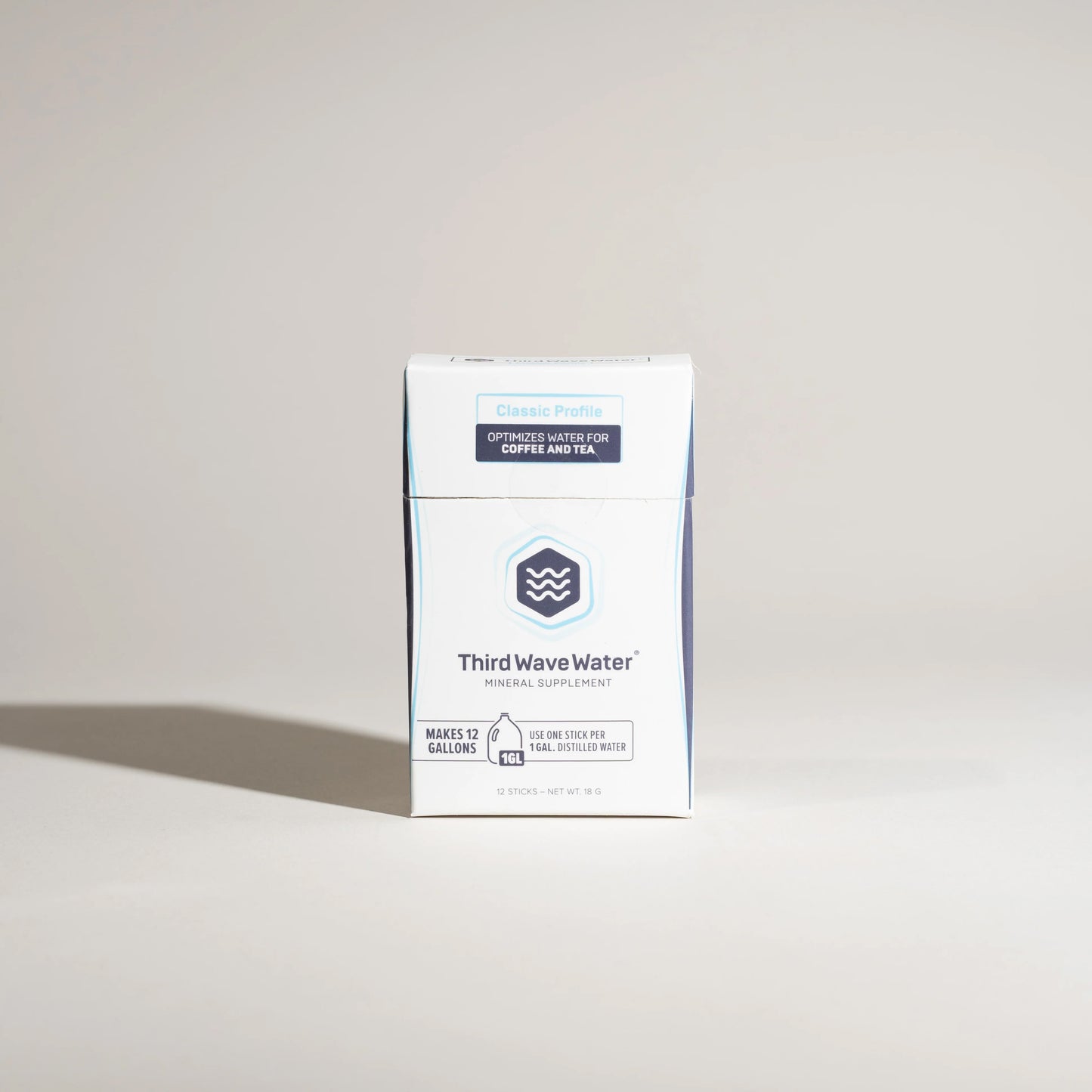 Third Wave Water Classic Coffee Profile 1 Gallon or 5 Gallon Sticks - Pack of 12