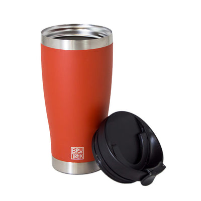 BruTrek by Planetary Design Adventure Tumbler 16oz Red Rock Burnt Orange