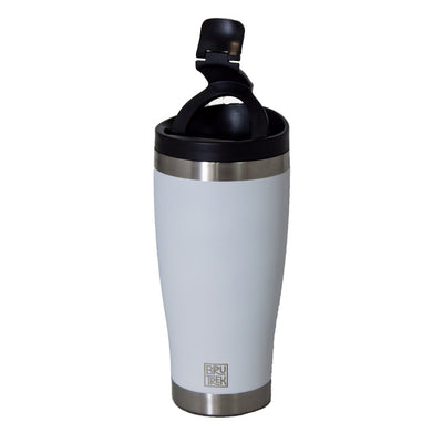 BruTrek by Planetary Design Adventure Tumbler 16oz Snowflake White - TM1316