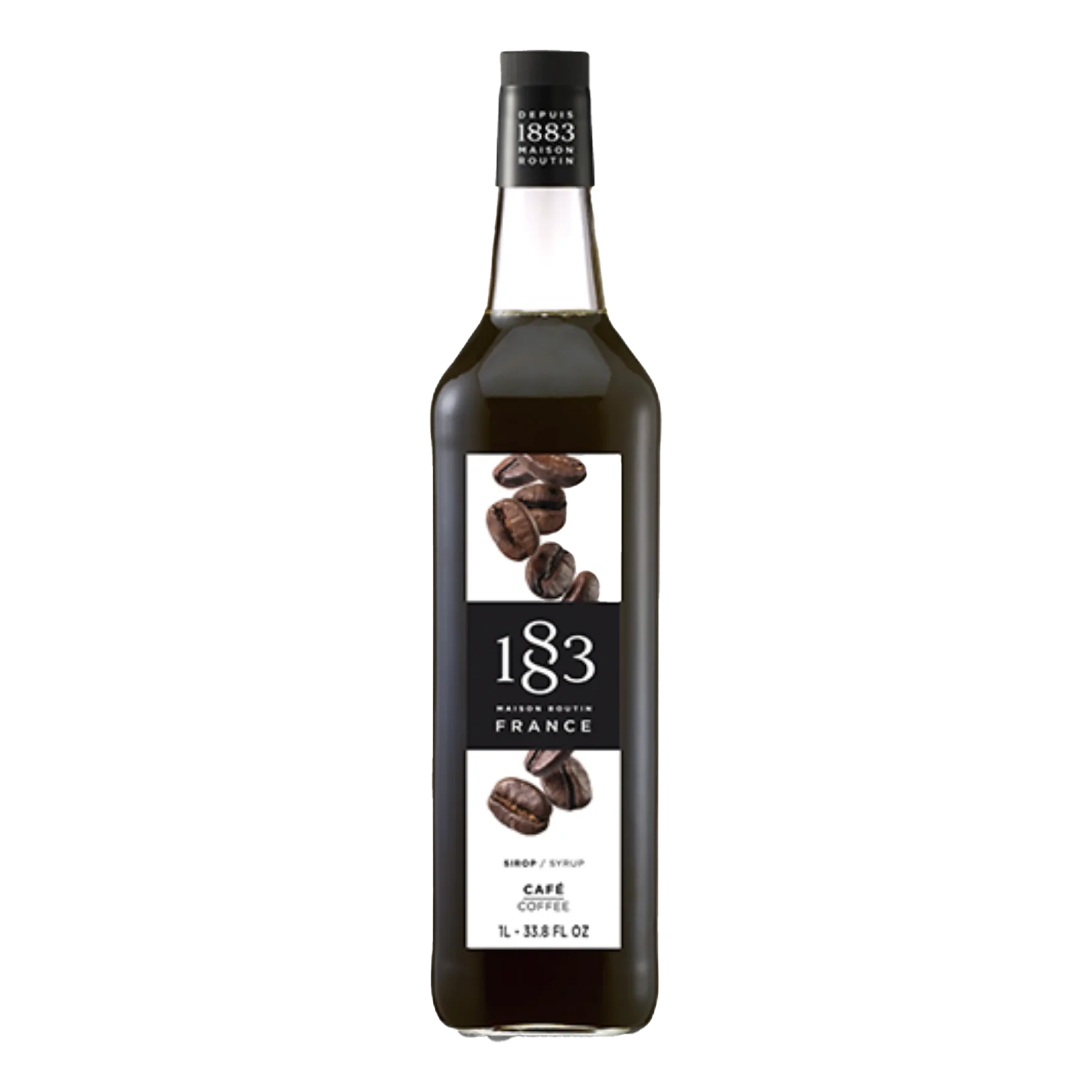 1883 Coffee Syrup 1L Glass Bottle