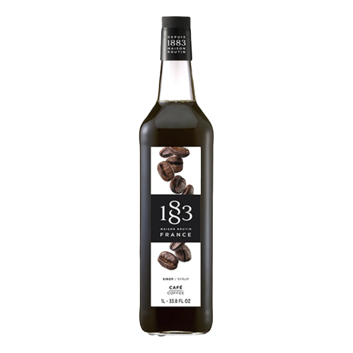 1883 Coffee Syrup 1L Glass Bottle