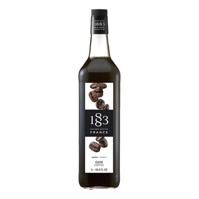 1883 Coffee Syrup 1L Glass Bottle