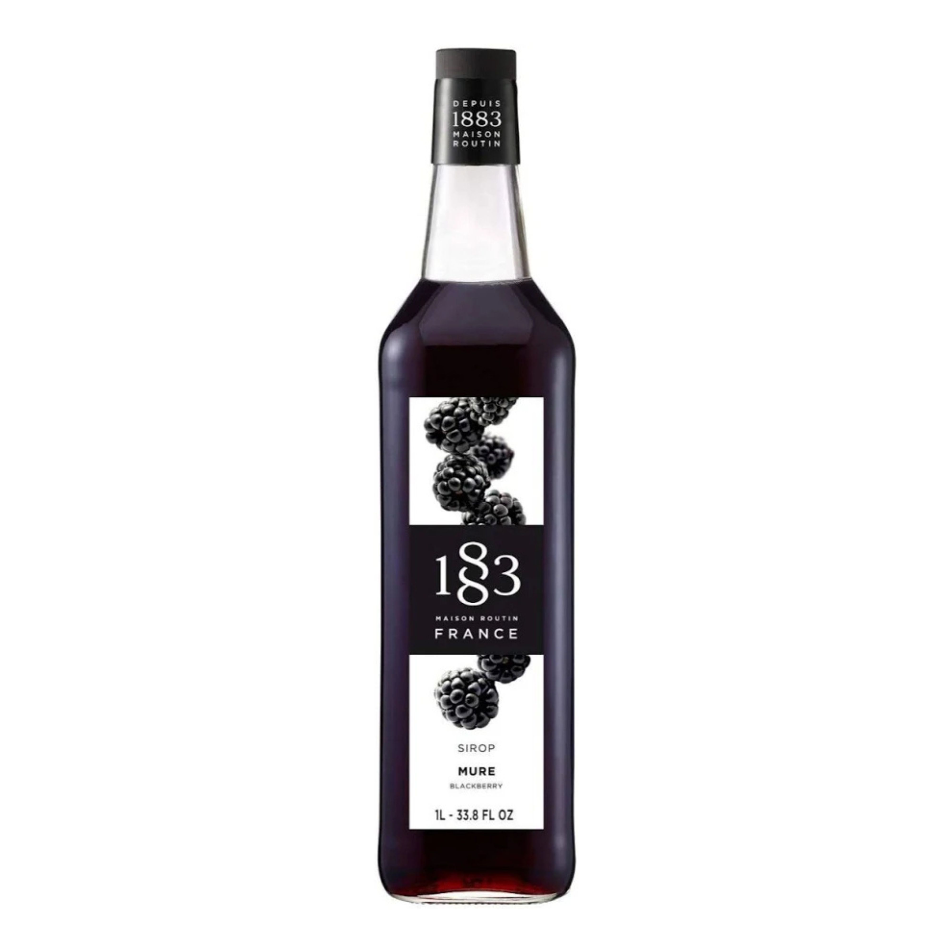 1883 Blackberry Syrup 1L Glass Bottle
