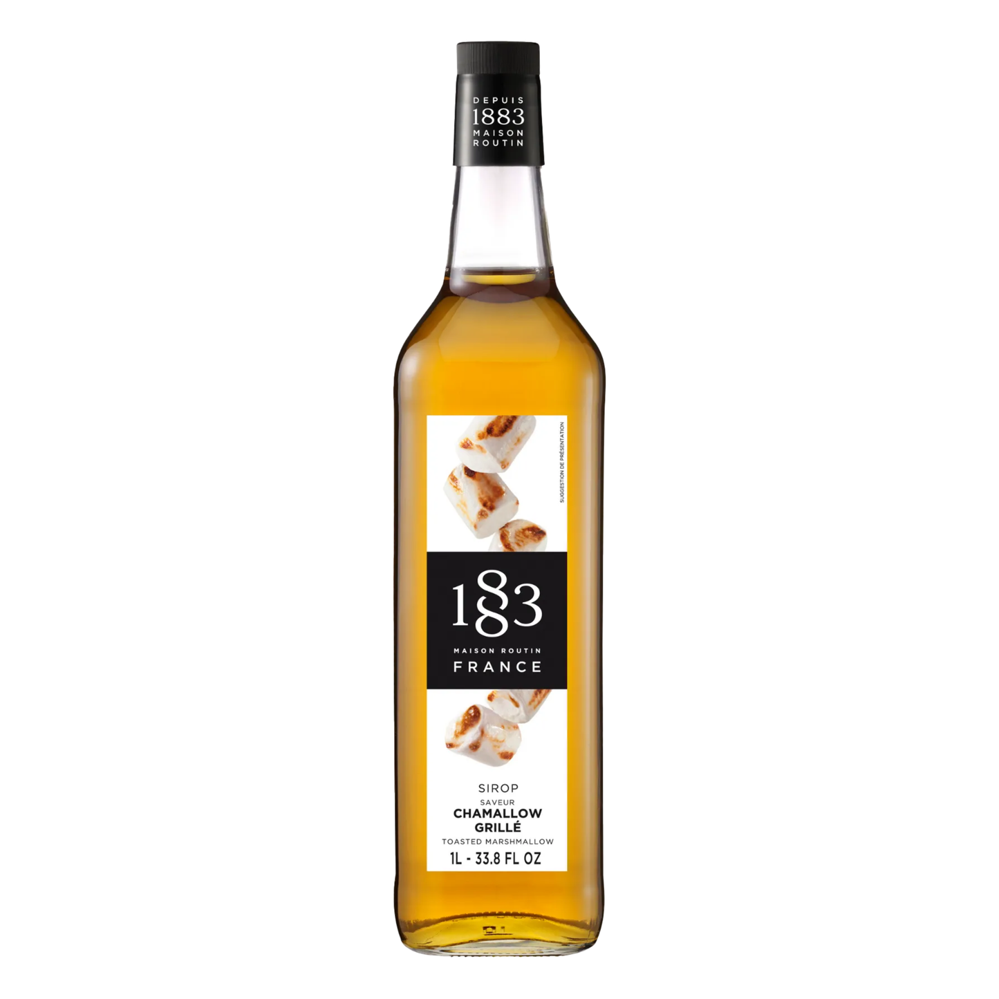 1883 Toasted Marshmallow Syrup 1L Glass Bottle