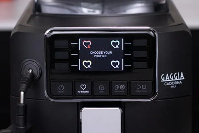 Gaggia Cadorna Milk Black Super Automatic Espresso Machine - RI9603/47