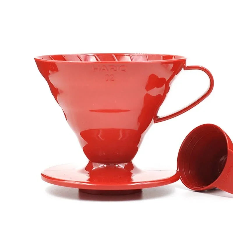 Hario V60 Coffee Dripper Red Plastic 02 - VDR-02-R
