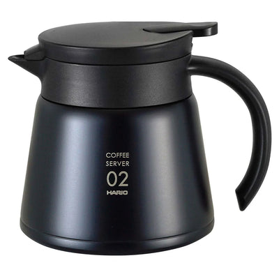 Hario V60 Insulated Stainless Steel Server 600ml Black 02 - VHS-60B