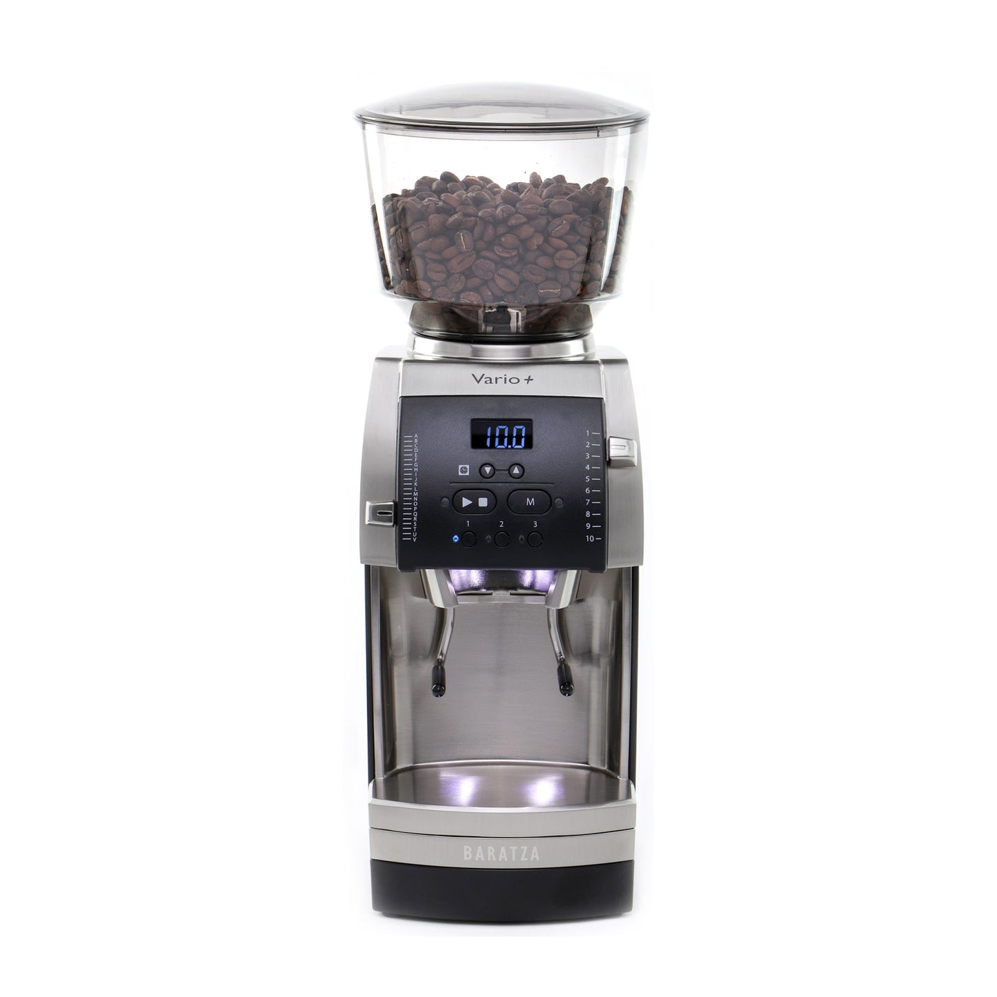Baratza - Vario+ Black Espresso Burr Grinder with Metal Portaholder - #887