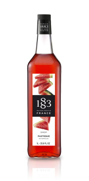 1883 Watermelon Syrup 1L Glass Bottle