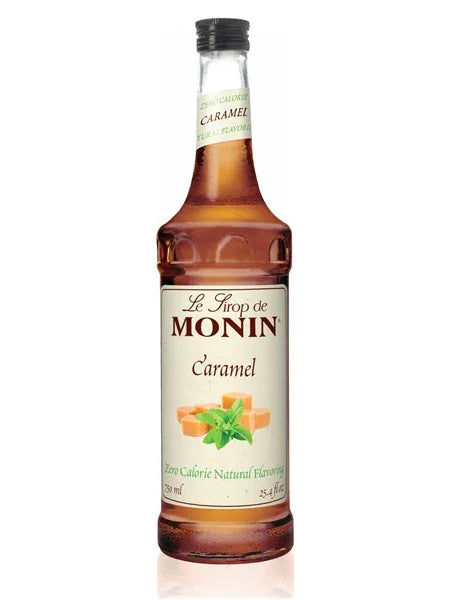 Monin ZERO Calorie Natural Caramel Syrup 750ml