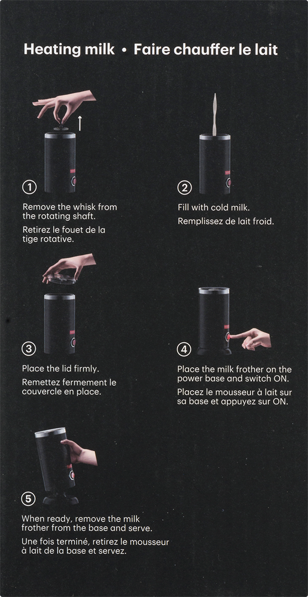 Bodum Bistro Electric Milk Frother - #11870-01US
