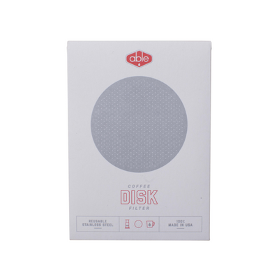 Able Brewing Disk Aerobie Aeropress Stainless Steel Coffee Filter - Standard