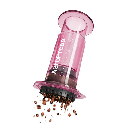 AeroPress Clear Pink Coffee Maker - #65208-9-PK