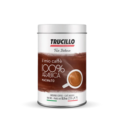 Trucillo Il Mio Caffe 100% Arabica Ground Coffee - NEW 250g TIN