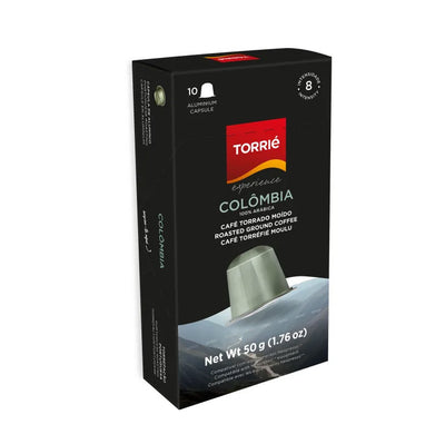 Torrie Nespresso Compatible Aluminum Capsules Box of 10 - Columbia (EXP FEB/2026)