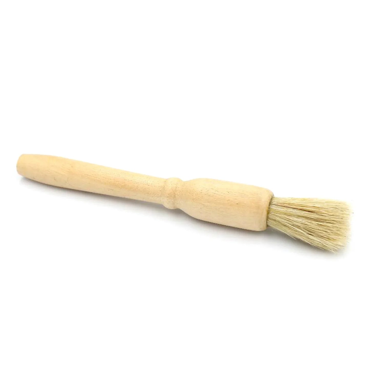 Krome Espresso Grinder Brush Wood Handle & Natural Bristles - C7093