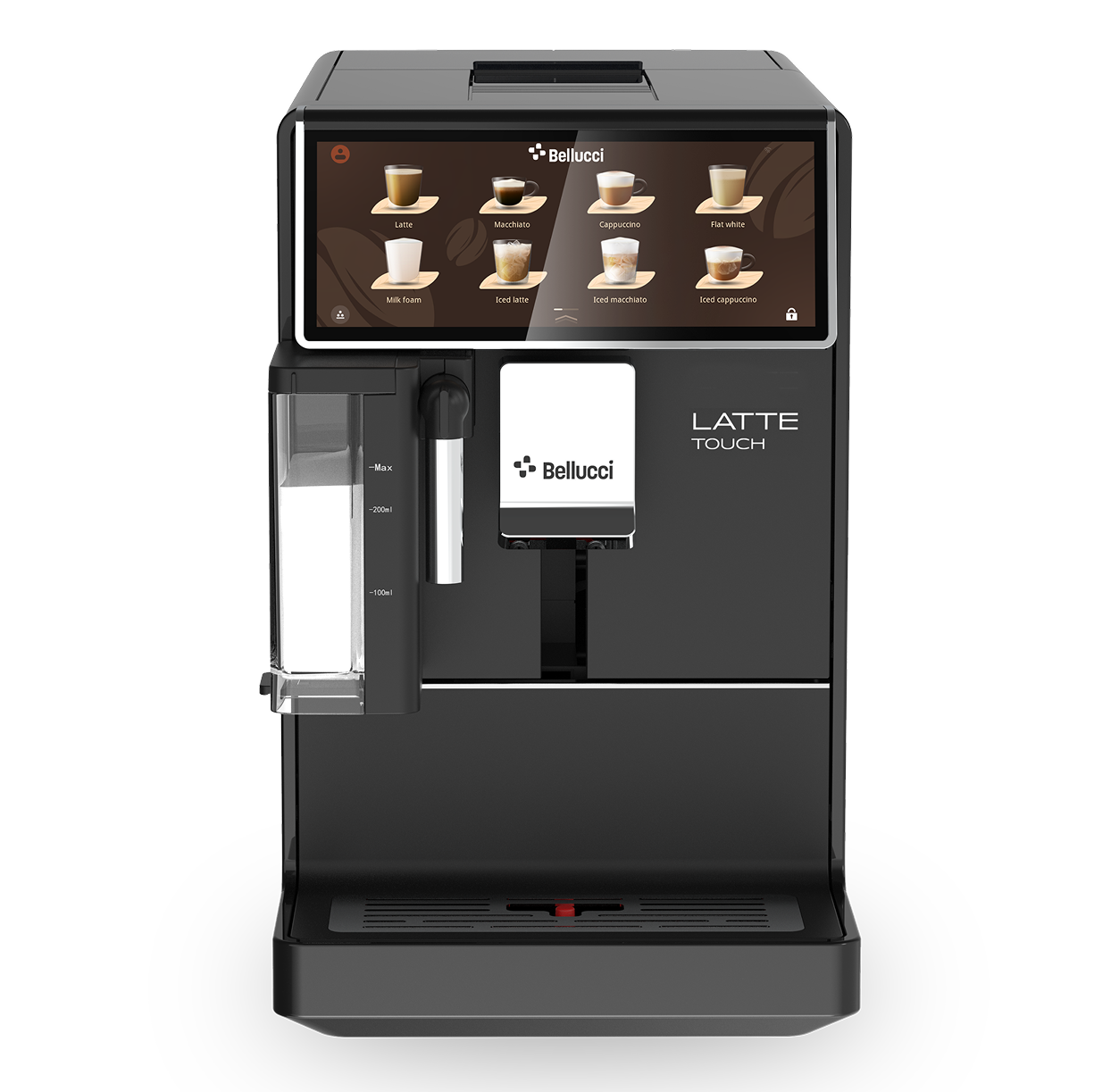 Bellucci - Latte Touch Black Super Automatic Espresso Machine