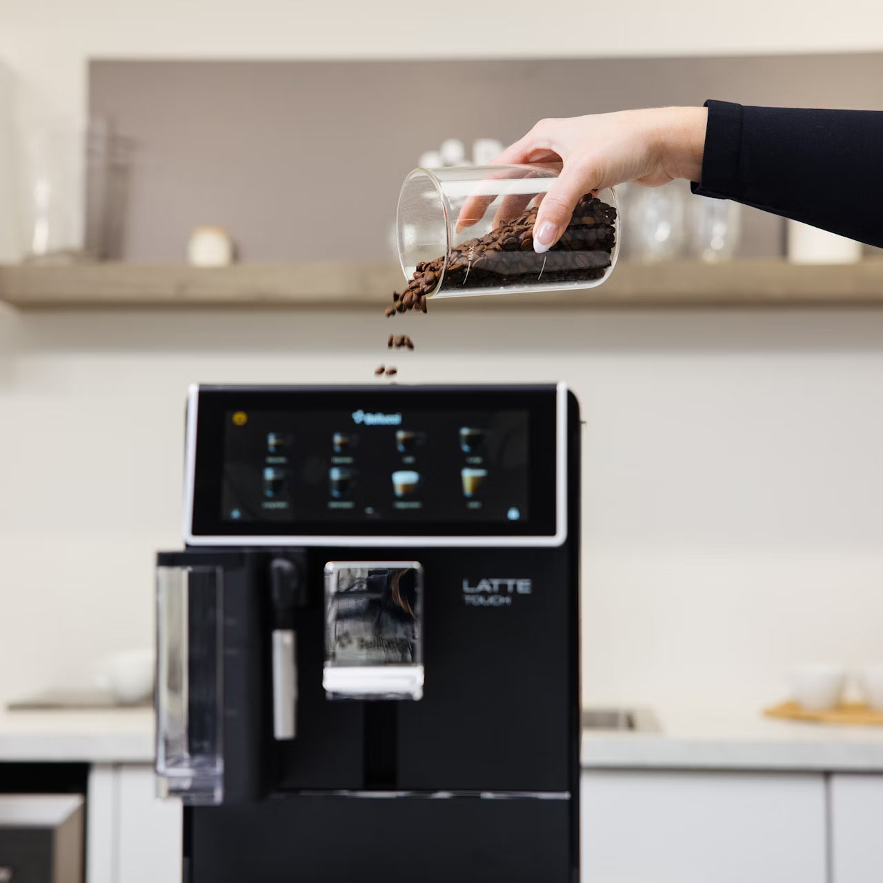 Bellucci - Latte Touch Black Super Automatic Espresso Machine