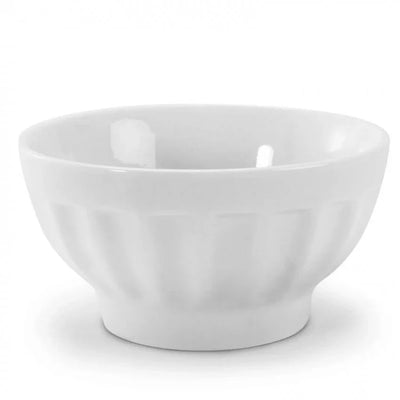 Danesco BIA Porcelain Fluted Cupping Bowl / Cafe Au Lait Bowl - 8 oz/236.6ml