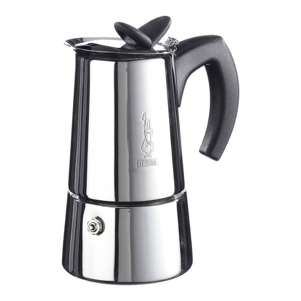 Bialetti Musa 6 Cup Stainless Steel Stovetop Espresso Maker