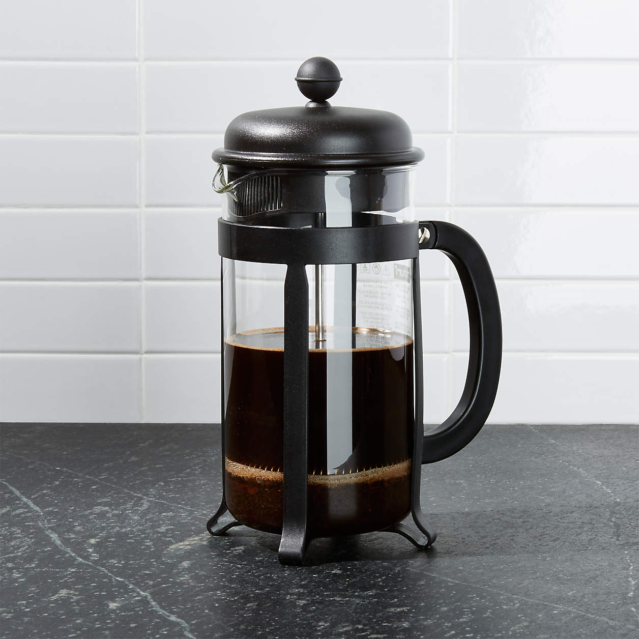Bodum Chambord French Press Coffee Maker - Black 1.0l / 34 oz / 8 Cup