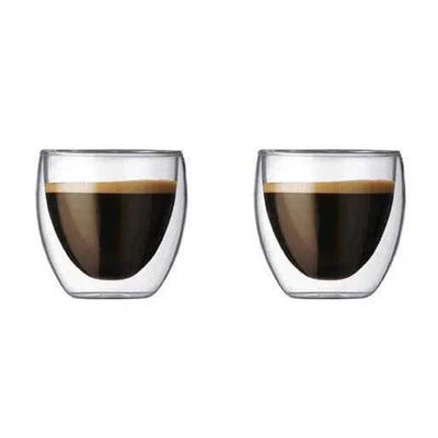 Bodum Pavina Doublewall Espresso Glass 2.5 oz - Set of 2