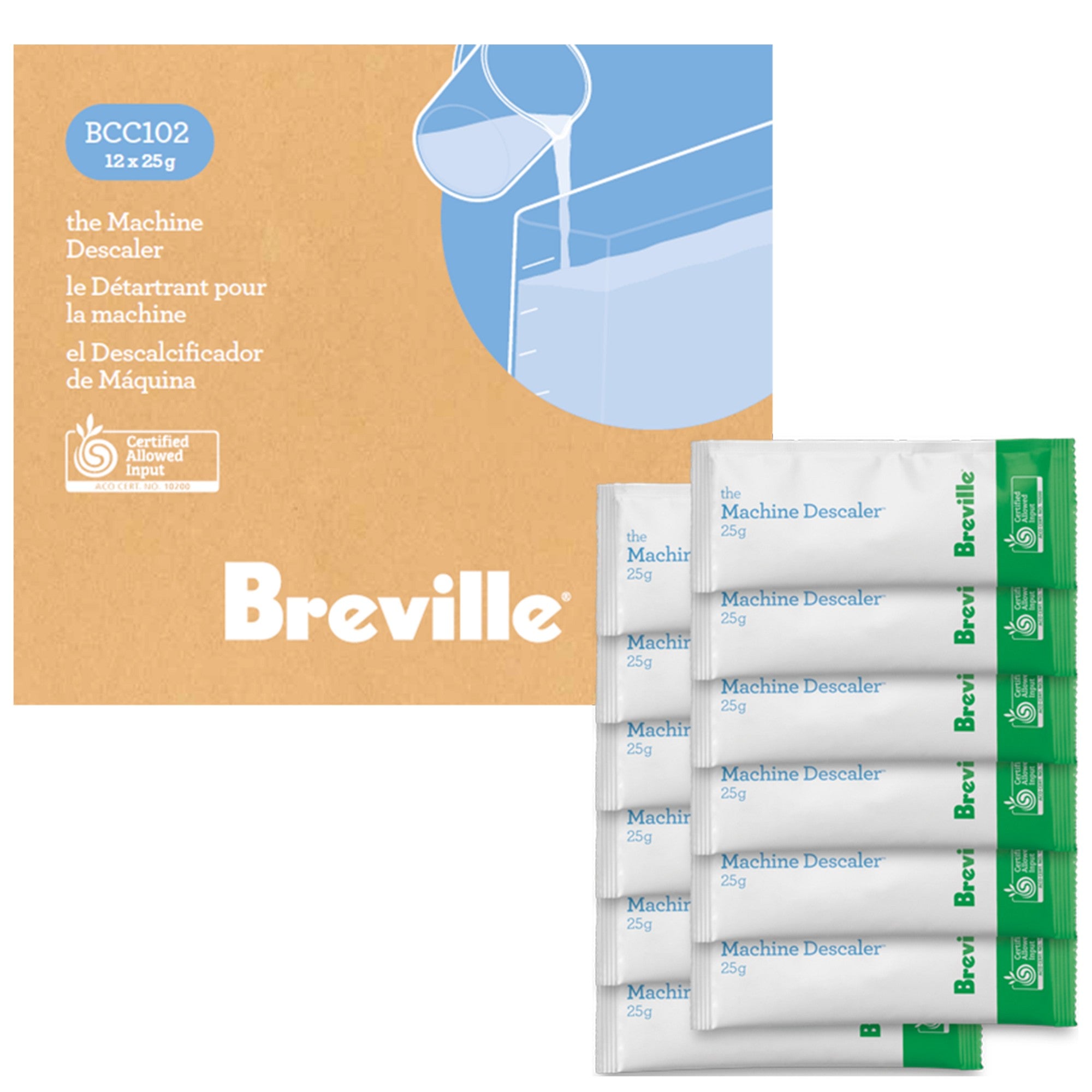 Breville   the Machine Descaler™ (12 sachets) -- BCC102NEU0ZNA1