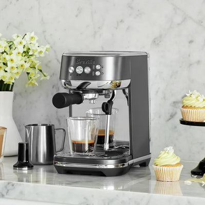 Breville - Bambino Plus BES500BST Espresso Machine - Black Stainless