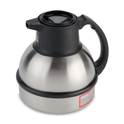 Bunn 1.9L / 64 oz. Stainless Steel Deluxe Thermal Carafe with Black Top (Zojirushi)