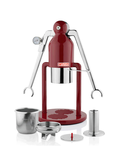 Cafelat Robot Manual Espresso Maker - Barista Version Red - #306