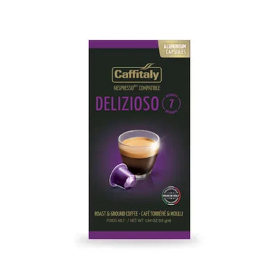 Caffitaly Delizioso Nespresso Compatible Capsules - Box of 10