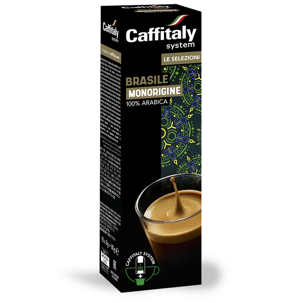 Caffitaly Brasile Monorigine Capsules - Box of 10