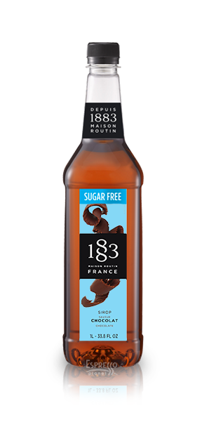 1883 Chocolate Sugar Free Syrup 1L Plastic Bottle