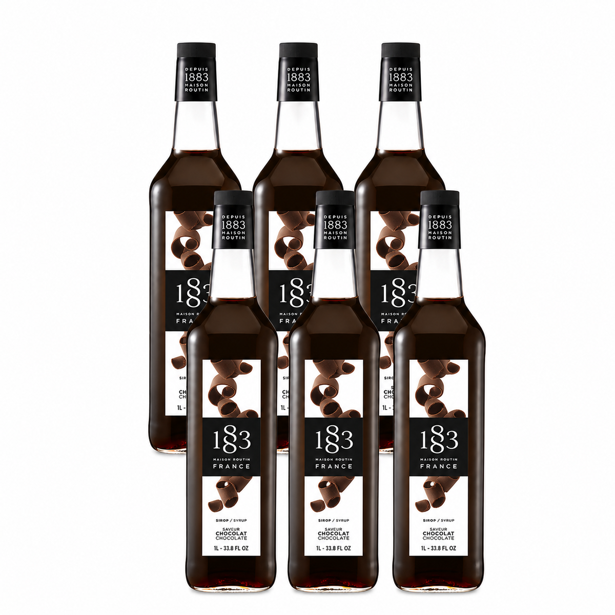 1883 Chocolate Syrup 1L Glass Bottle