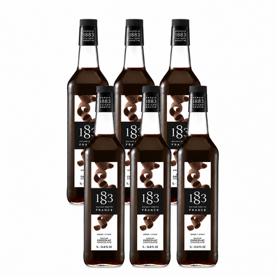 1883 Chocolate Syrup 1L Glass Bottle