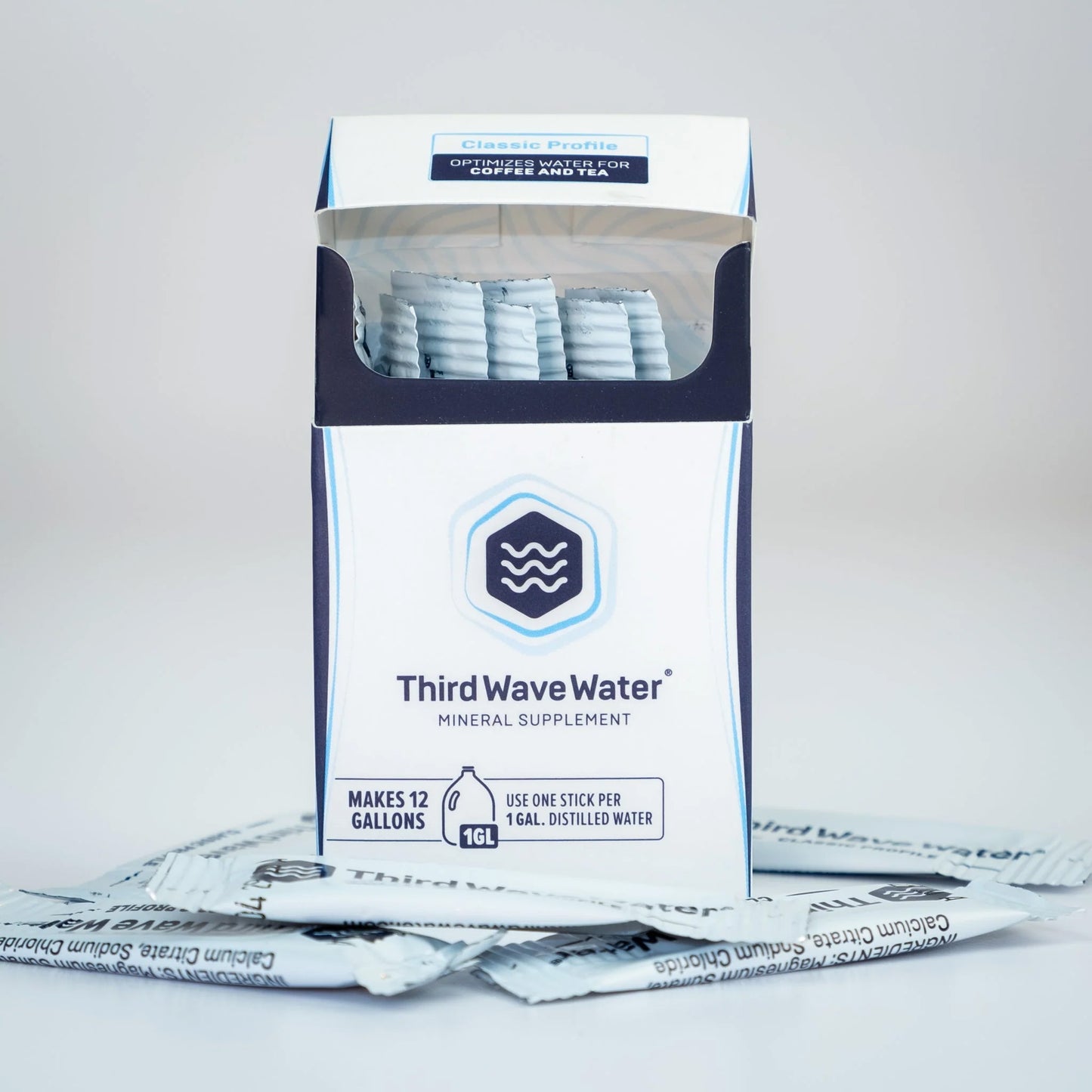 Third Wave Water Classic Coffee Profile 1 Gallon or 5 Gallon Sticks - Pack of 12