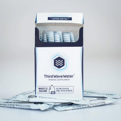 Third Wave Water Classic Coffee Profile 1 Gallon or 5 Gallon Sticks - Pack of 12