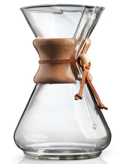 Chemex Classic Series 10 Cup Glass Coffee Maker   