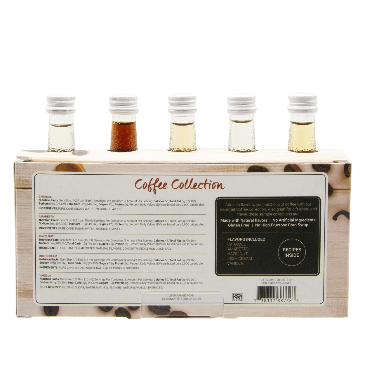 Monin Gourmet Coffee Collection Pack
