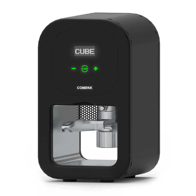 Compak Cube Tamp Electronic Automatic Coffee Tamper Press - Black