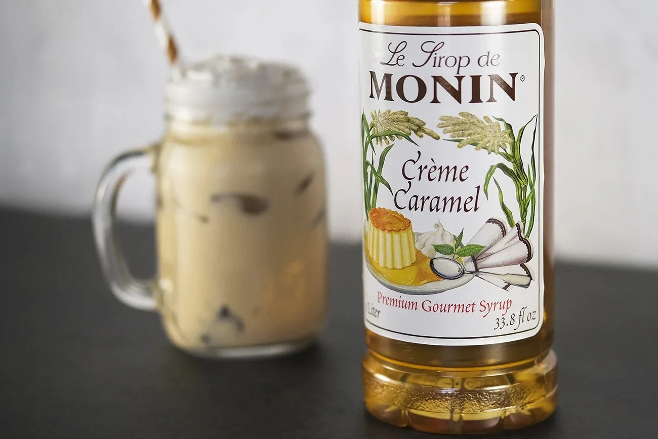 Monin Creme Caramel Syrup 1L (EXP APRIL/2025)