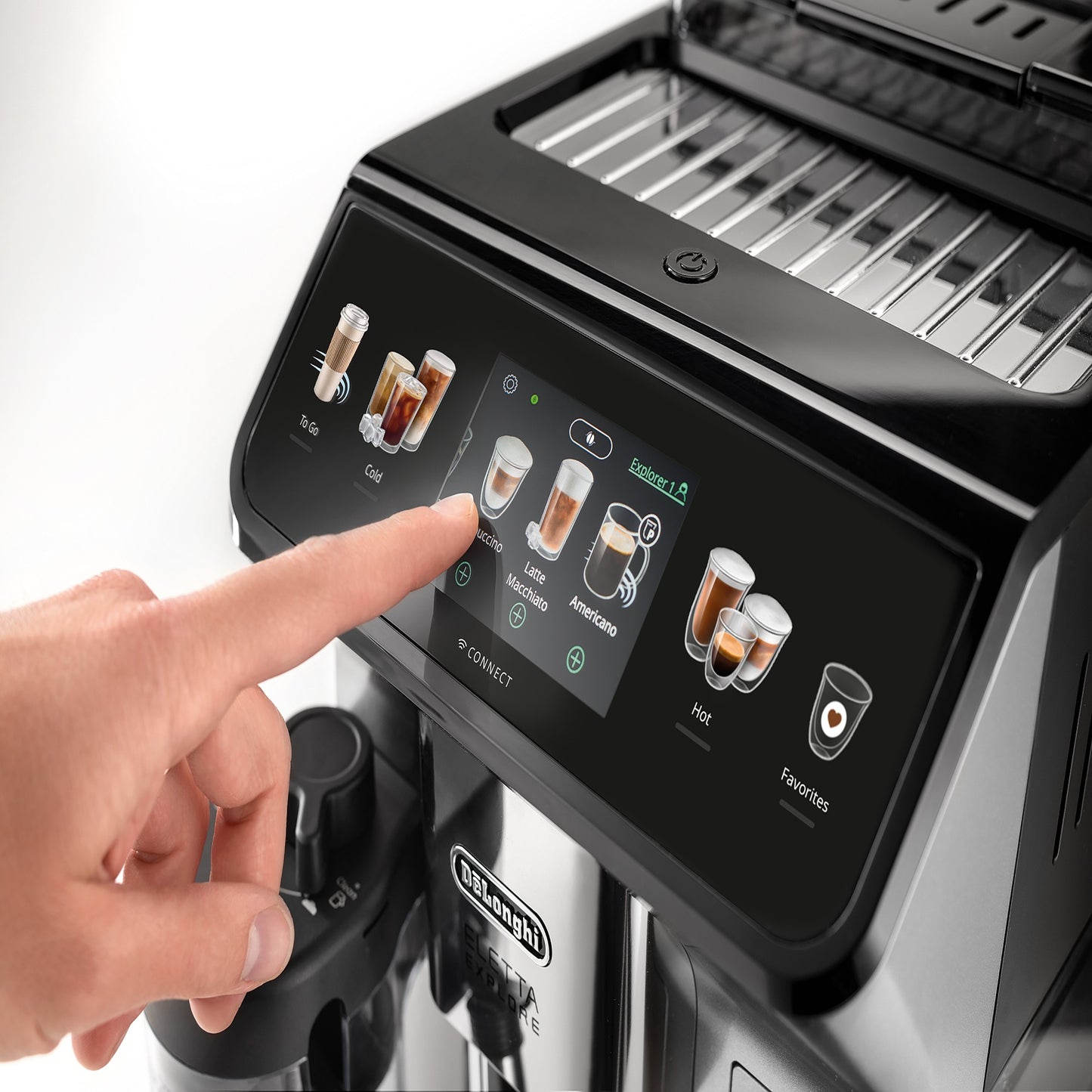 DeLonghi - Eletta Explore Super Automatic Espresso Machine - ECAM45086S