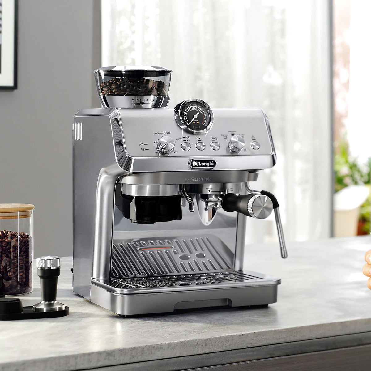 DeLonghi - La Specialista Arte Espresso Machine with Built-in Grinder - EC9155MB
